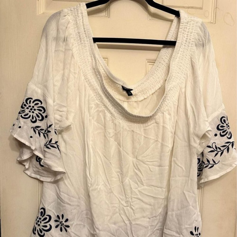New White Torrid Size 3 Blouse